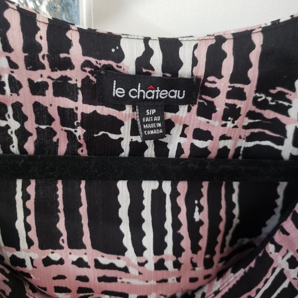 Ruffled Print Blouse - Picture 3 of 4